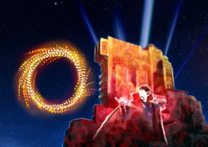 Marvel drone Show Disney Studios