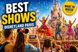 Best shows at Disneyland Paris including live performances and parade entertainment
