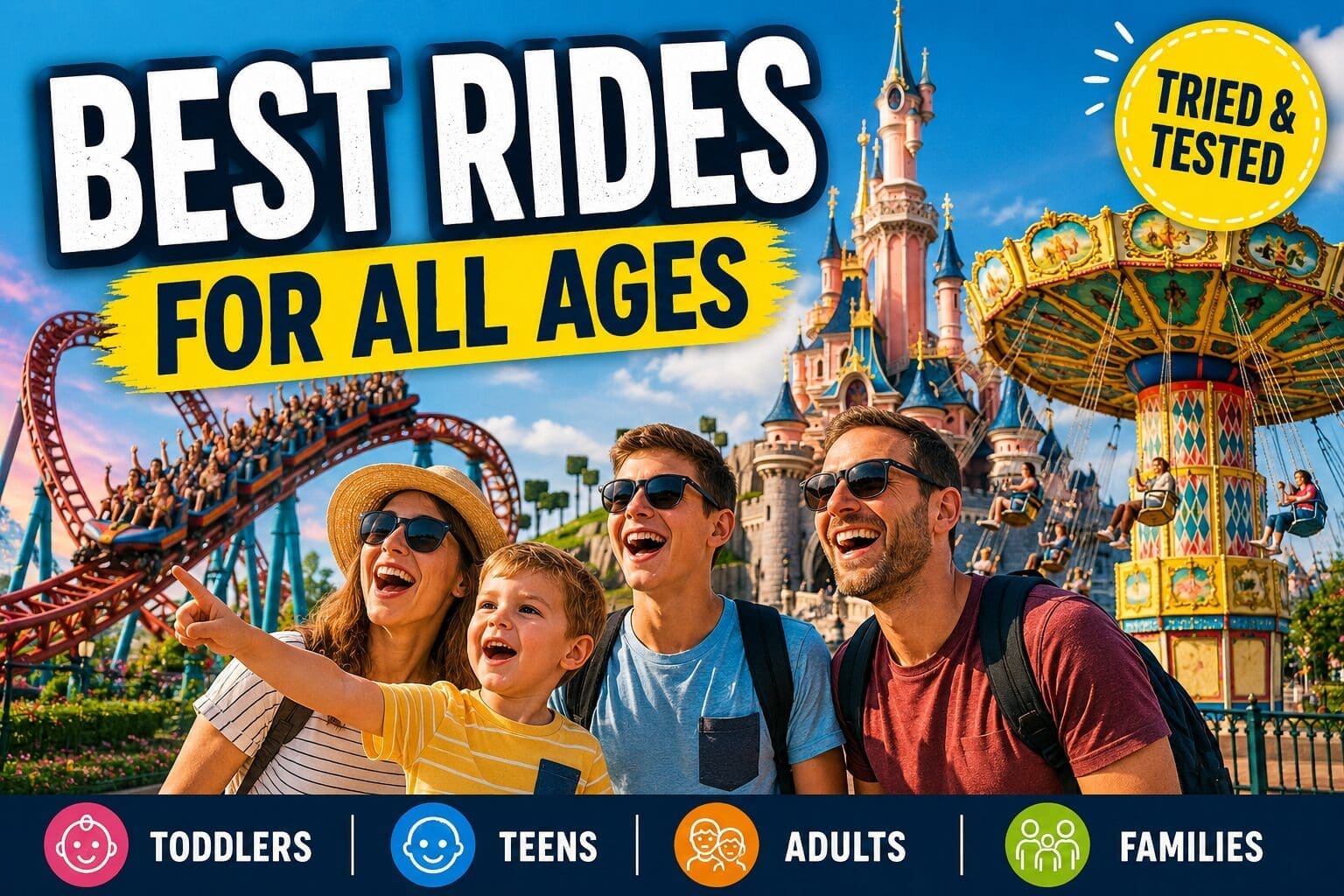 Disneyland Paros Rides Best Rides at Disneyland Paris for All Ages (Toddlers, Teens & Adults)