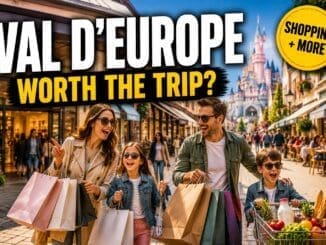 val d'europe shopping outlet near disneyland paris family day trip