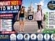 Comparison showing wrong vs right Disneyland Paris outfits, including uncomfortable shoes, heavy bags and flip-flops versus practical waterproof clothing, cushioned trainers and lightweight park essentials.