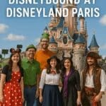 disneybounding in front of sleeping beauty castle