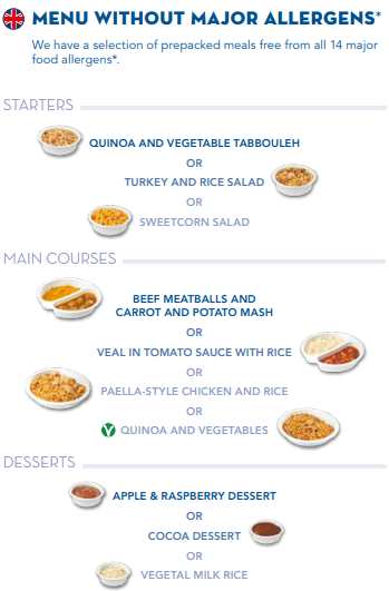natama menu disneyland paris 2025