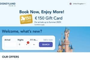 book disneyland paris
