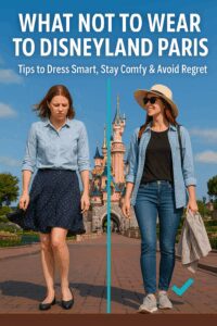 what not to wear to disneyland paris