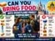 Disneyland Paris food rules infographic showing which foods and drinks guests can bring into the parks and which items are not allowed.