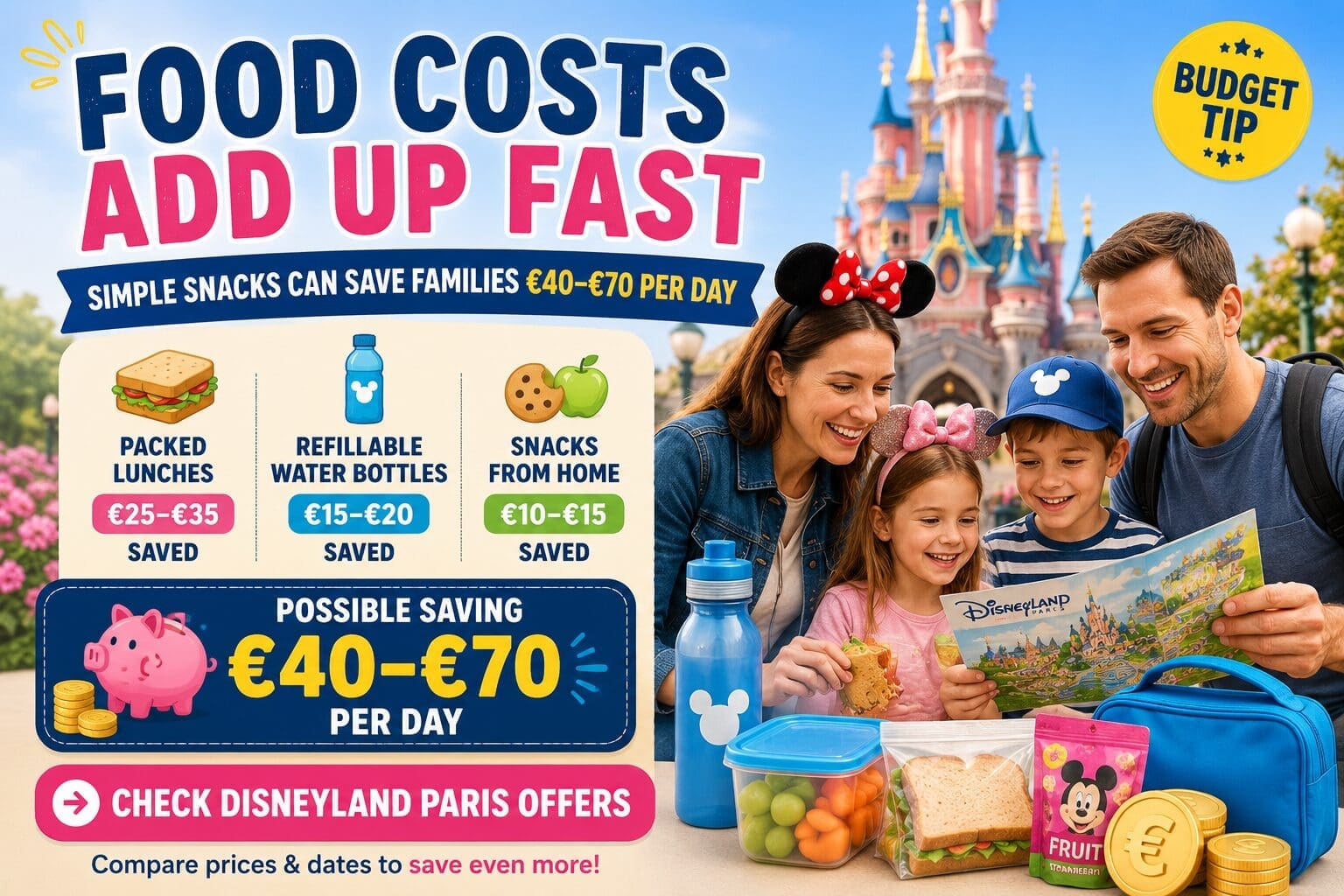 Can You Bring Food And Water Into Disneyland