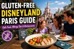 gluten free food at Disneyland Paris family dining allergy friendly restaurant guide
