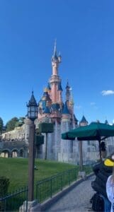 sleeping beauty castle side viewsleeping beauty castle side view