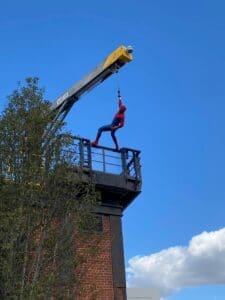 spiderman stunt show disneyland paris