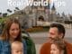 Family with young children enjoying Disneyland Paris, with Sleeping Beauty Castle in the background