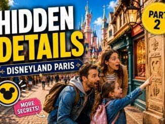 hidden disney details part 2 Disneyland Paris easter eggs and secret park details family discovering hidden symbol