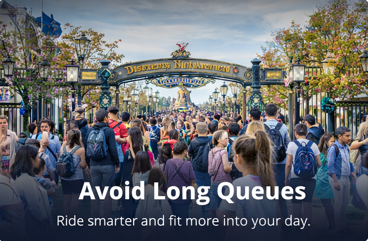 How to avoid long queues at Disneyland Paris