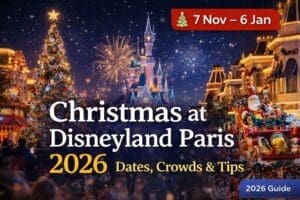 Christmas magic at Disneyland Paris 2026