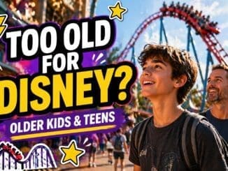 Disneyland Paris for older kids and teens enjoying thrill rides and attractions