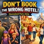 Disneyland Paris hotels comparison showing best and worst choices for families and couples
