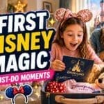 child surprised with Disneyland Paris trip reveal and excited reaction at home