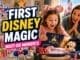 child surprised with Disneyland Paris trip reveal and excited reaction at home