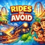 rides to avoid at Disneyland Paris with young children including intense and scary rides