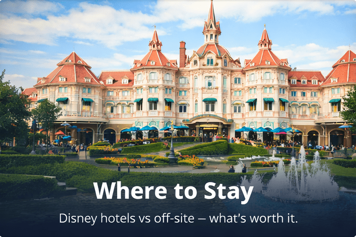 Where to stay at Disneyland Paris