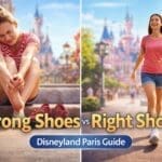 Best shoes for Disneyland Paris showing comfortable trainers for long walking days
