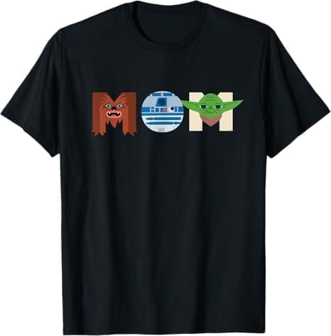 Matching family Star Wars t-shirts