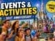Disneyland Paris 35th anniversary events and activities 2027 with shows food and celebrations