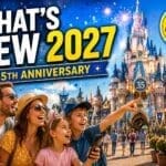 What’s new at Disneyland Paris 2027 35th anniversary castle celebration with family reacting