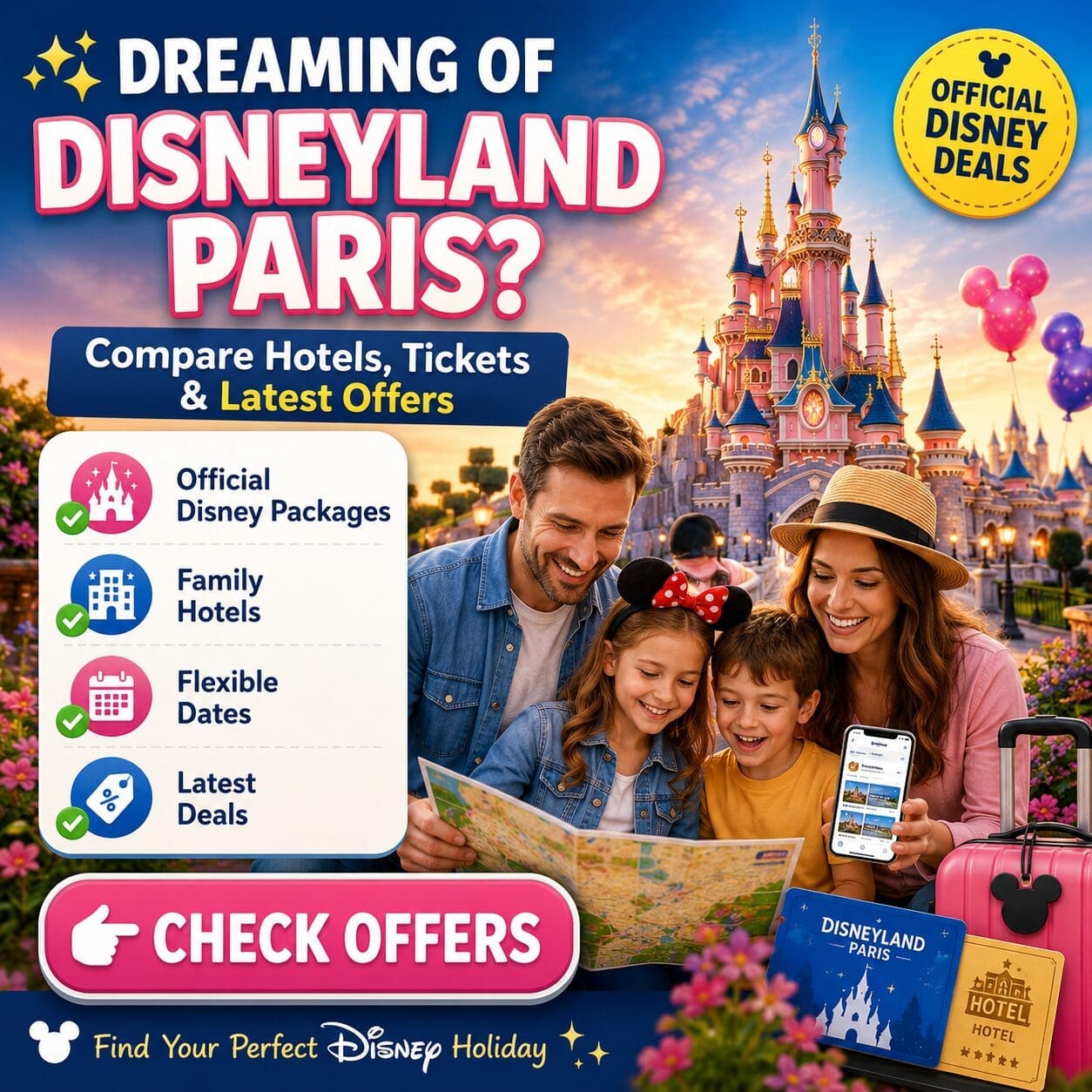 Disneyland Paris Deals - Save Money on Your Trip
