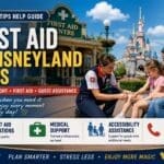First aid support and medical assistance available at Disneyland Paris for families and guests