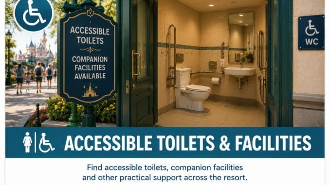 accessible toilets and facilities
