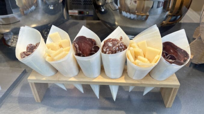 French Charcuterie Cone Disneyland Paris Food Market