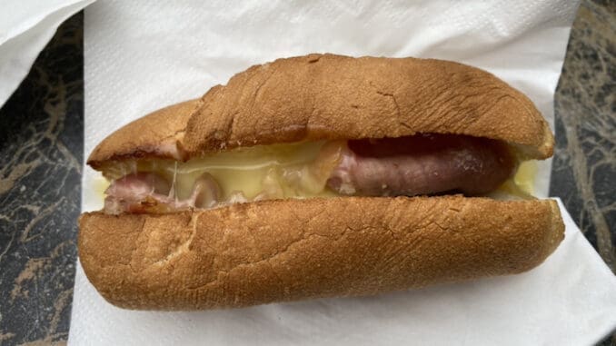 Raclette Cheese and Ham Sandwich Disneyland Paris