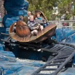 Crush's Coaster family thrill ride at disneyland paris