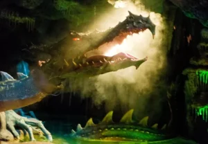Dragon under the Castle