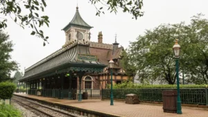 Fantasyland Railroad Station