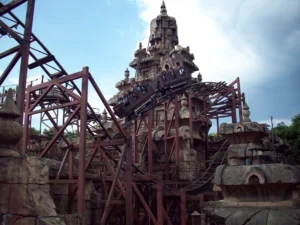 Indiana Jones & Temple of Peril mid-ride