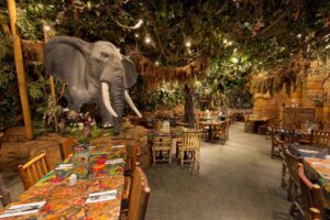 Rainfrest Cafe review Disneyland Paris