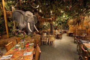 Rainfrest Cafe review Disneyland Paris